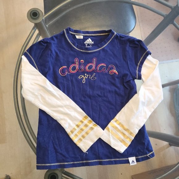 Adidas long sleeve shirt Size 6. Basically new - Picture 1 of 1